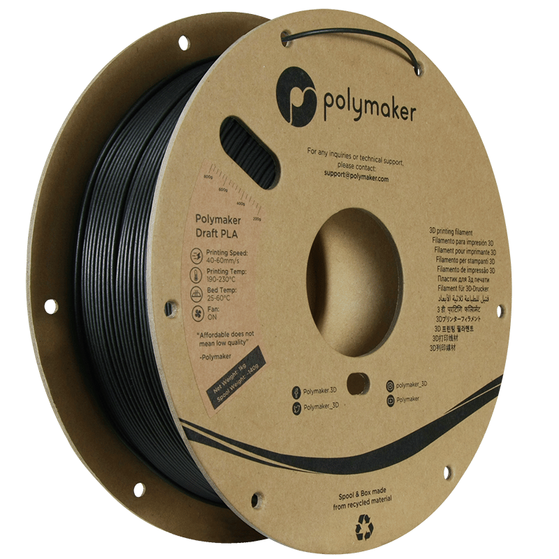 Polymaker on X: Draft PLA and PLA Pro Blue-Green, 2 of our newest